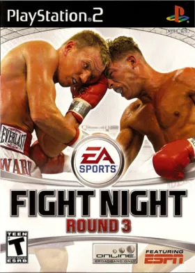 Fight Night Round 3 box cover front